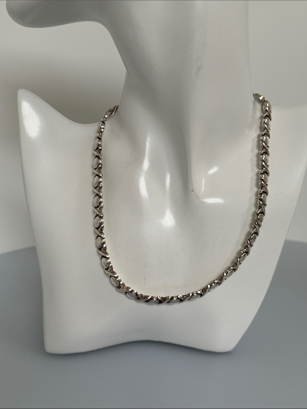 925 sterling Silver Link Necklace - Elegant Jewelry​​